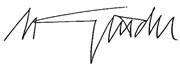 Calvin Grieder Signature